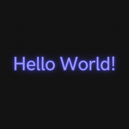 Hello World! Discord Server Logo