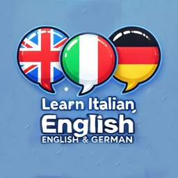 Learn Italian English and German Community Discord Server Logo