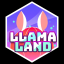 LLAMA LAND Discord Server Logo