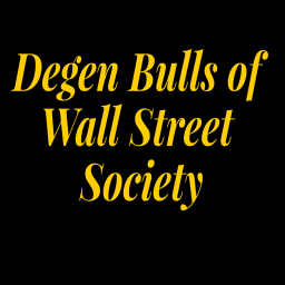 Degen Bulls of Wall Street Social Society Discord Server Logo