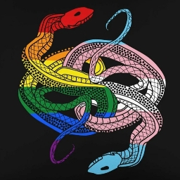 Rainbow Snake Alliance Discord Server Logo