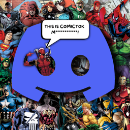 Comic Tok Discord Server Logo
