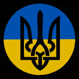 Ukraine at War Discord Server Logo