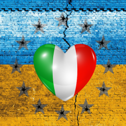 Guerra ed invasione Ucraina - Russia Notizie News Telegram Italia Discord Server Logo