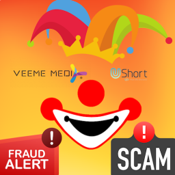 uShort and Veeme Media are a scam! Fraud alert Discord Server Logo