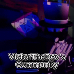 VictorTheDev's Community Discord Server Logo
