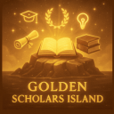 ✨Golden Scholars Island✨ Discord Server Logo